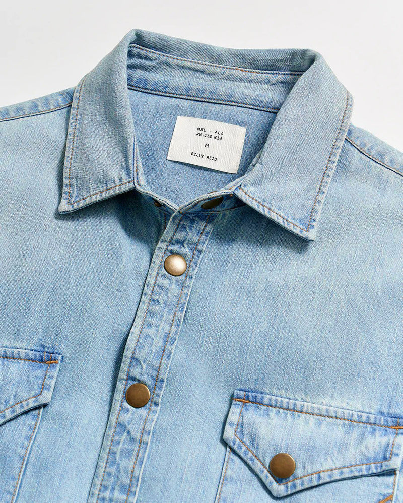 Billy Reid Shoals Denim Shirt 