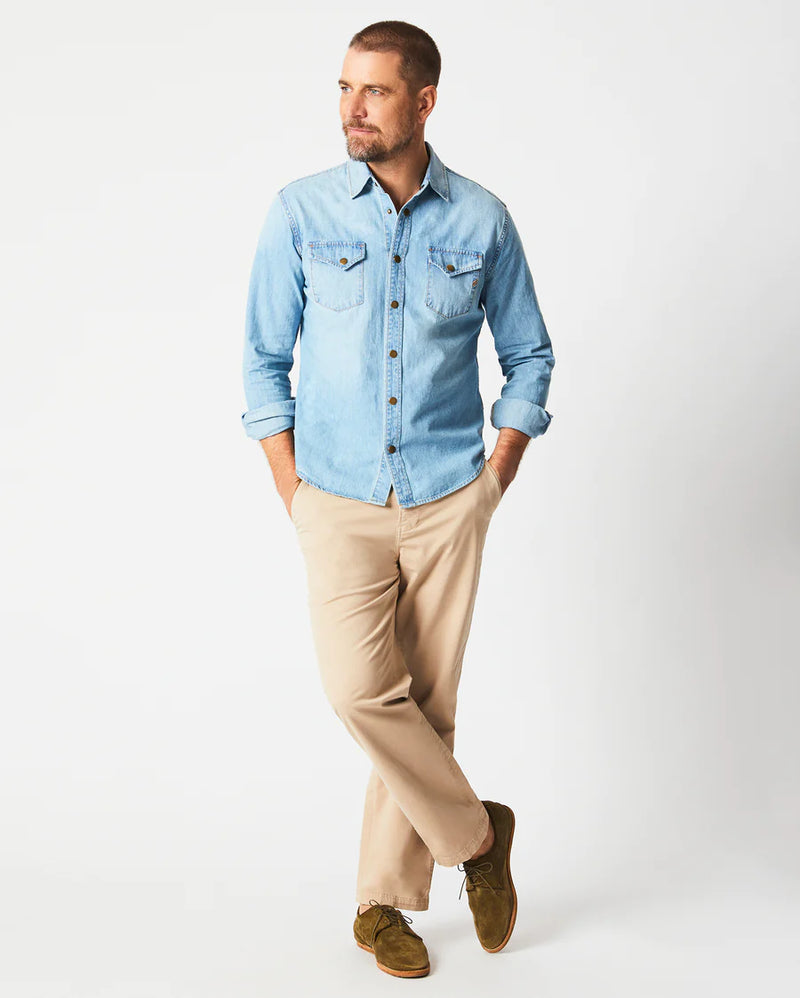 Billy Reid Shoals Denim Shirt 