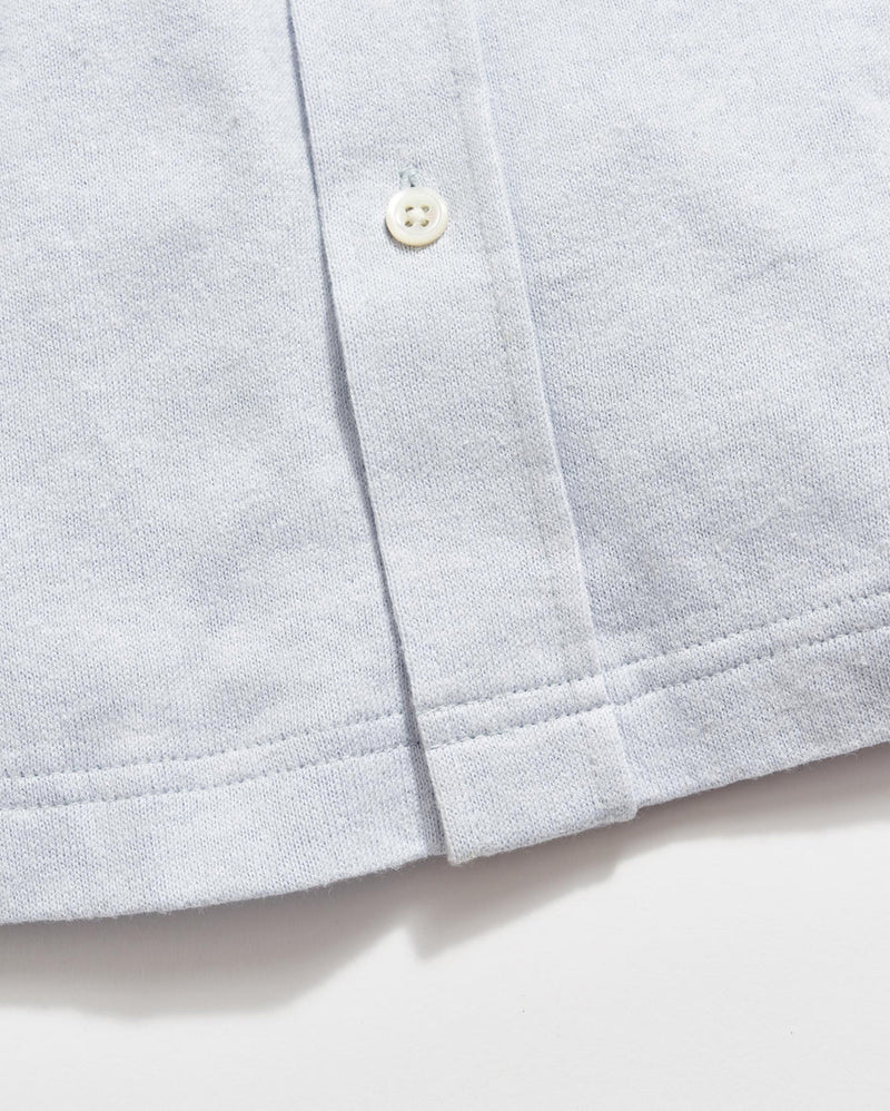 Billy Reid Short Sleeve Hemp Cotton Knit Shirt