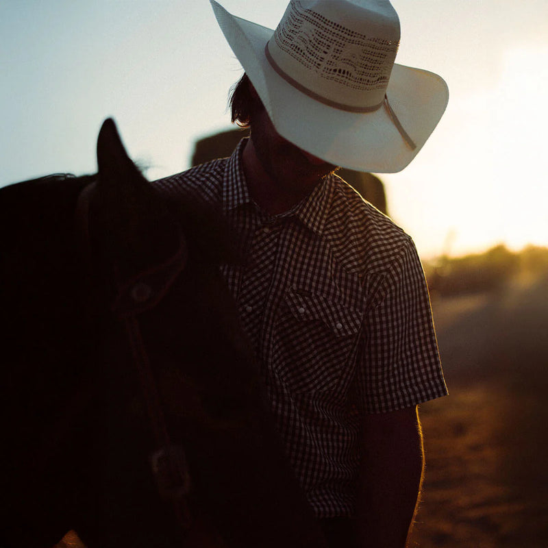 Seager Freehand Straw Hat Ivory