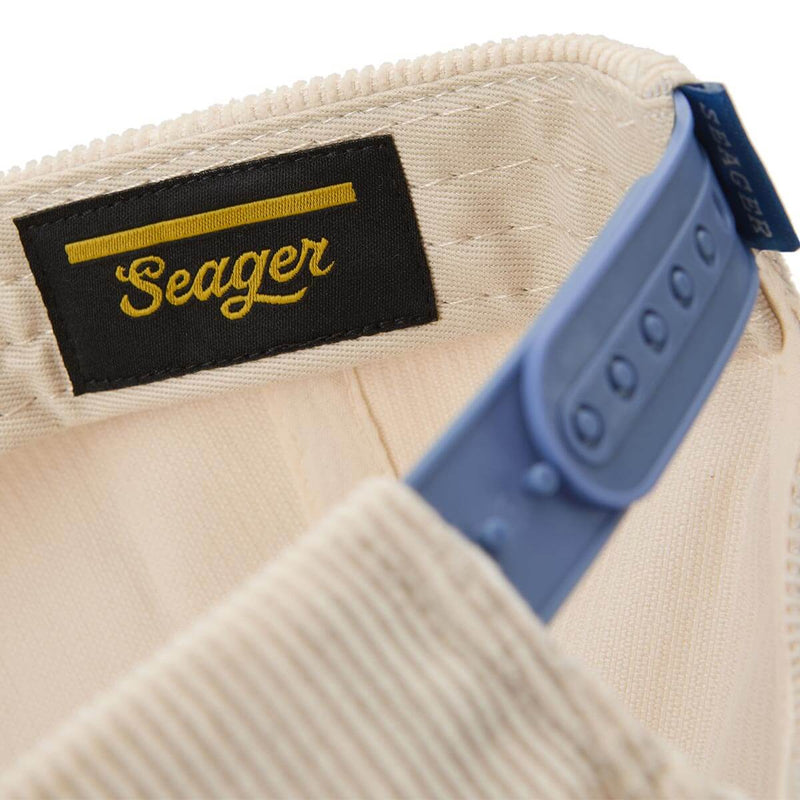 Seager Los Rios Corduroy Snapback Cream/Blue