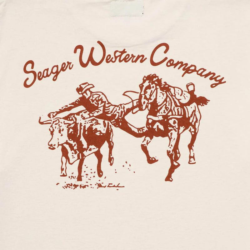 Seager Los Rios Tee Vintage White