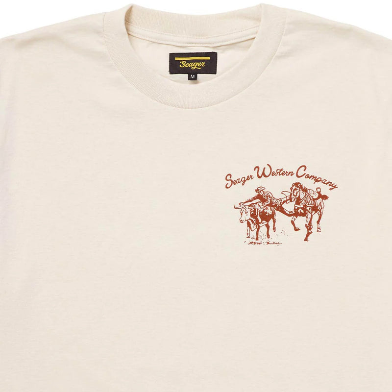 Seager Los Rios Tee Vintage White