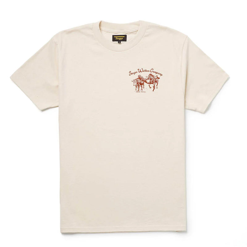 Seager Los Rios Tee Vintage White