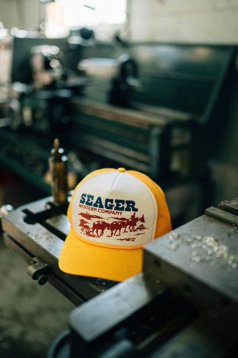 Seager Pack Mule Snapback Yellow/Cream