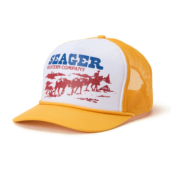 Seager Pack Mule Snapback Yellow/Cream