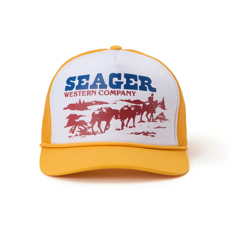 Seager Pack Mule Snapback Yellow/Cream