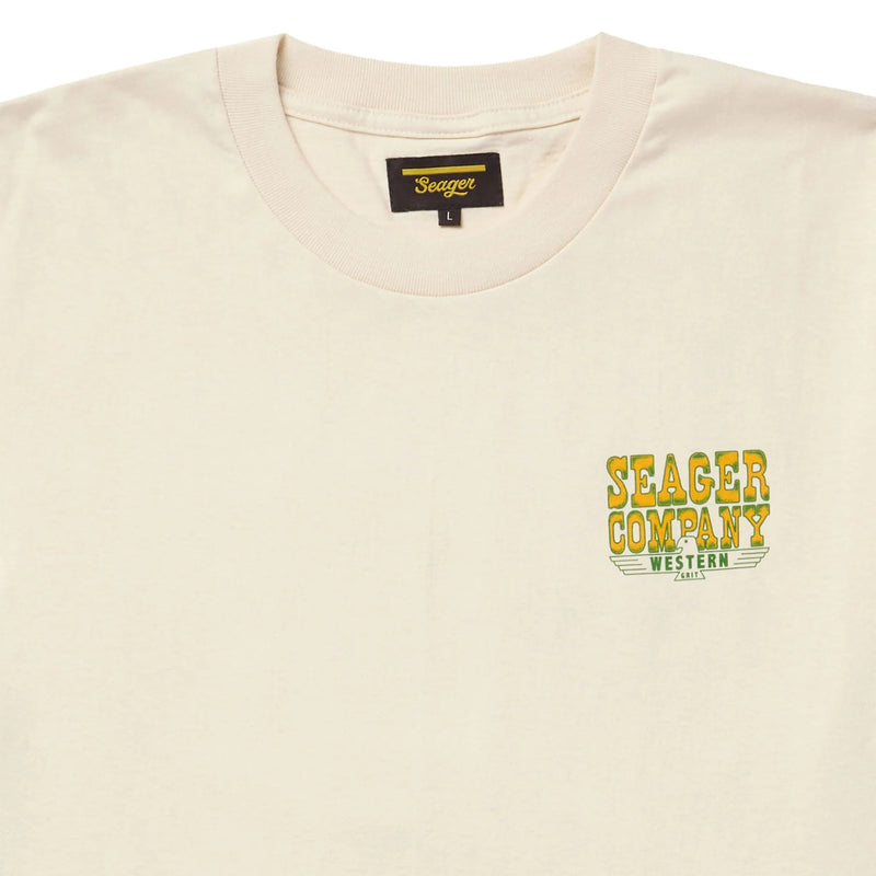 Seager Rattler Tee Vintage White