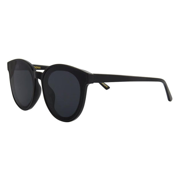 Black frame with smoke lenses sunglasses