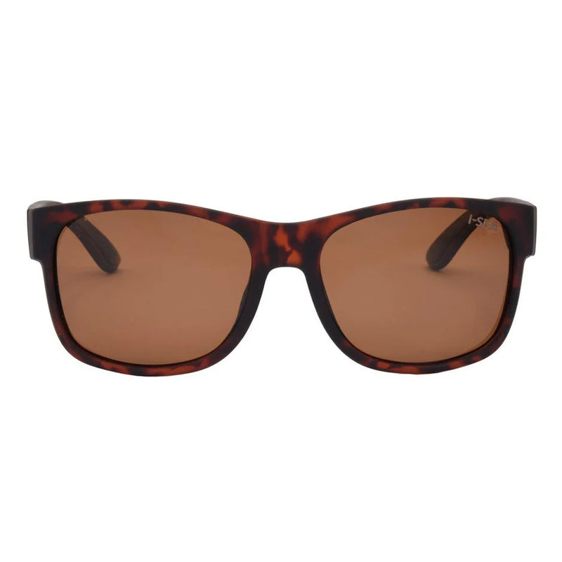 I-SEA SEVEN SEAS TORT / BROWN POLARIZED LENS SUNGLASSES 