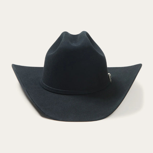 Black felt cowboy hat 