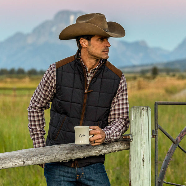 MADISON CREEK SHELBY VEST- BLACK
