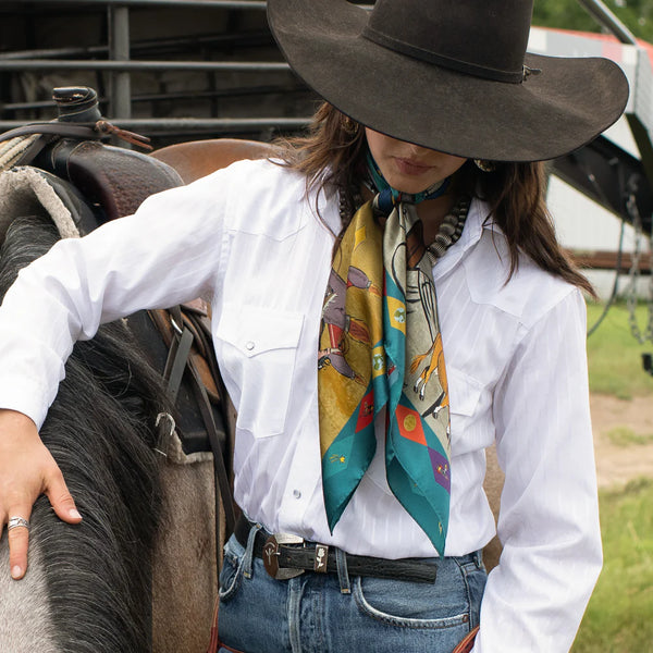 SPACE COWGIRL SHORTY SCARF