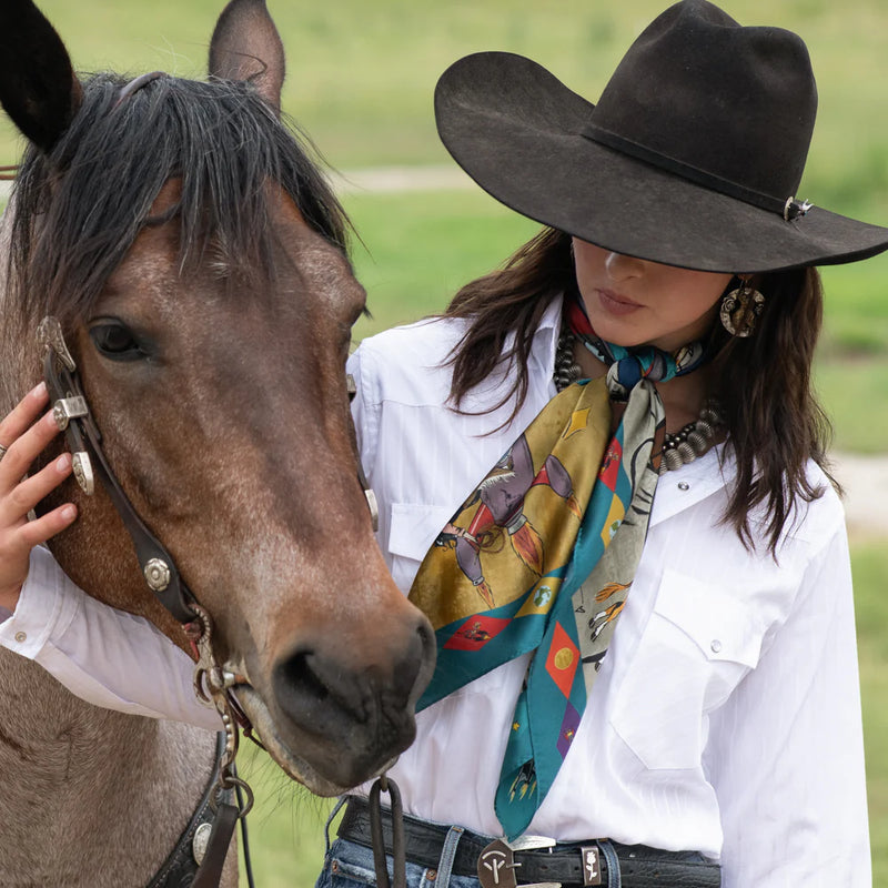 SPACE COWGIRL SHORTY SCARF