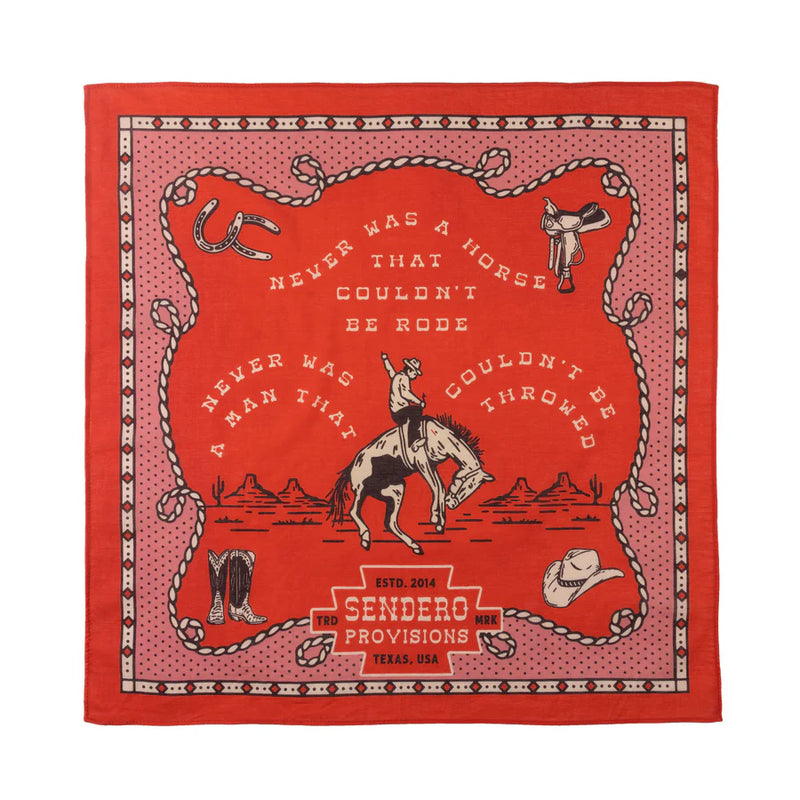 Sendero Never Was a Horse Bandana