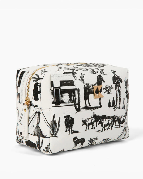Katie Kime The Classic Accessory Bag in Marfa Toile