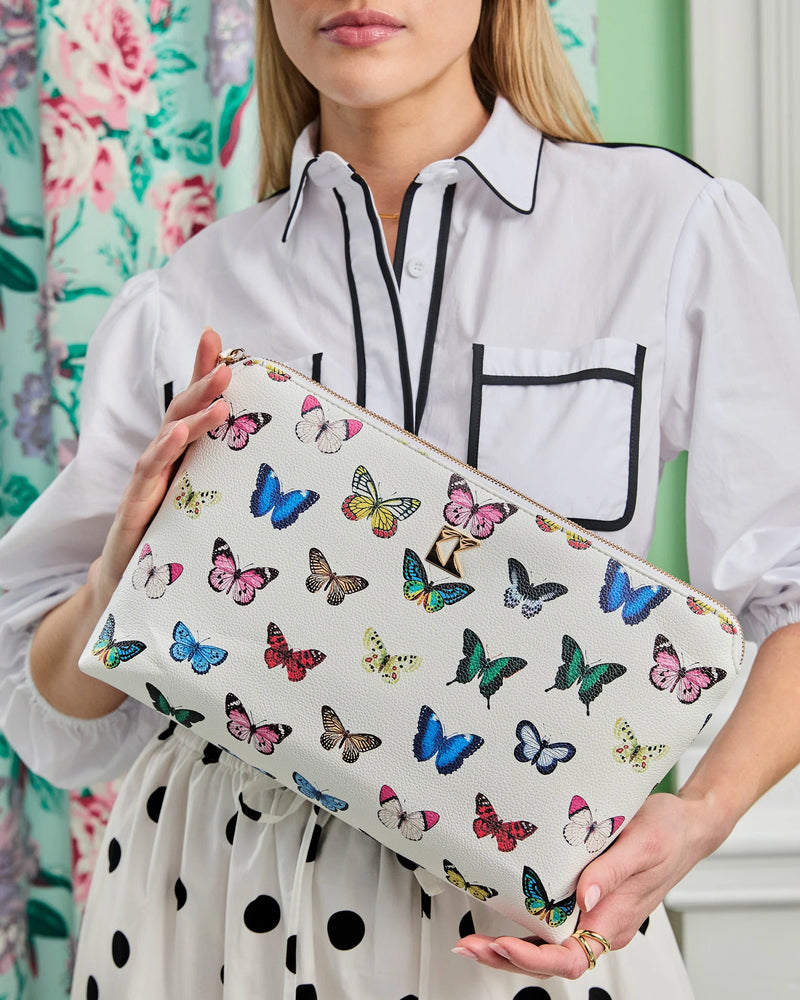 Katie Kime The Oversized Accessory Bag in Mariposa