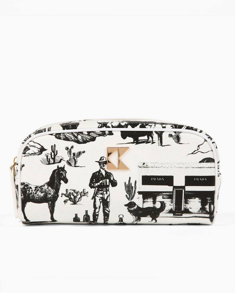Katie Kime The Petite Accessory Bag in Marfa Toile