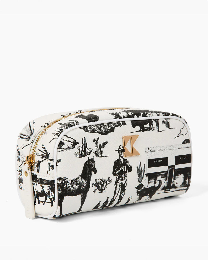 Katie Kime The Petite Accessory Bag in Marfa Toile