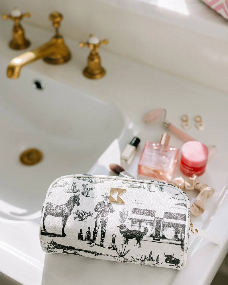 Katie Kime The Petite Accessory Bag in Marfa Toile