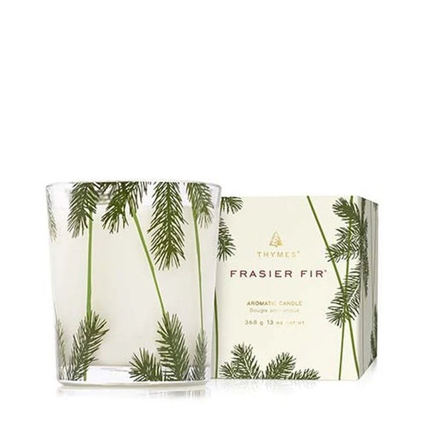 Thymes Frasier Fir Poured Candle, 13 oz Pine Needle