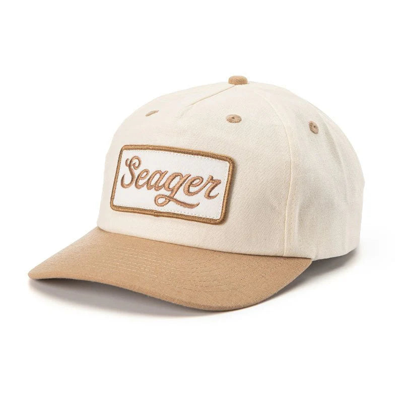 Seager Uncle Bill Snapback Cream/Khaki
