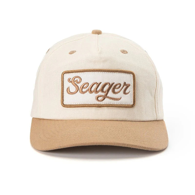 Seager Uncle Bill Snapback Cream/Khaki
