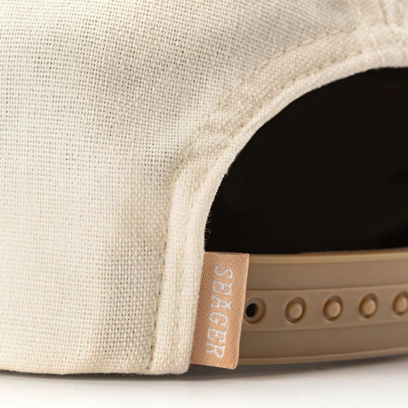 Seager Uncle Bill Snapback Cream/Khaki