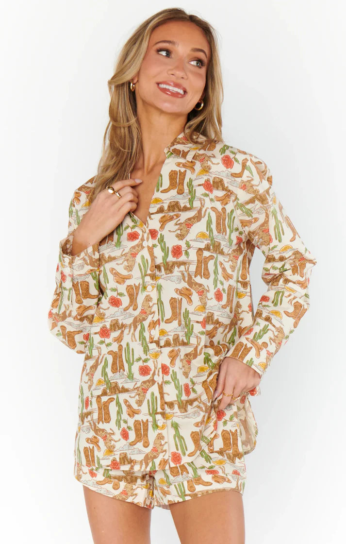 Show Me Your Mumu - Early Riser PJ Set - Rodeo Escape