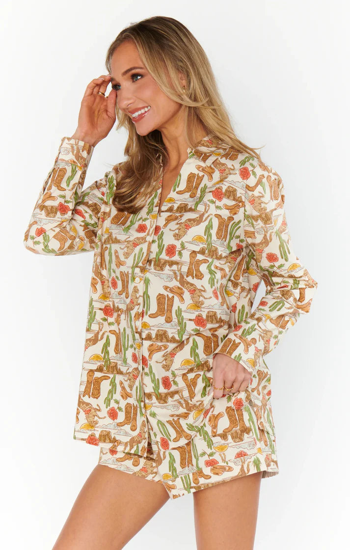 Show Me Your Mumu - Early Riser PJ Set - Rodeo Escape