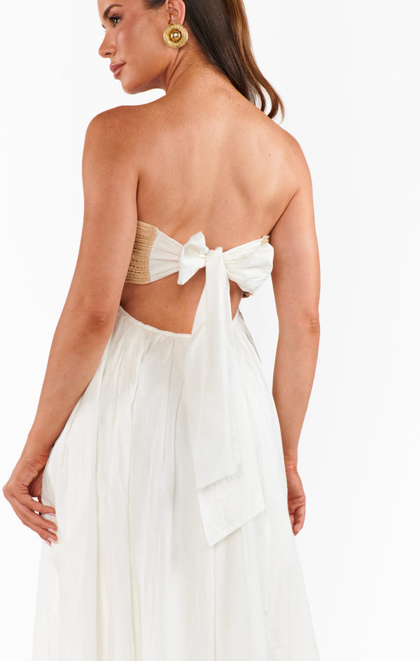 Show Me Your Mumu Dockside Maxi Dress White Viole