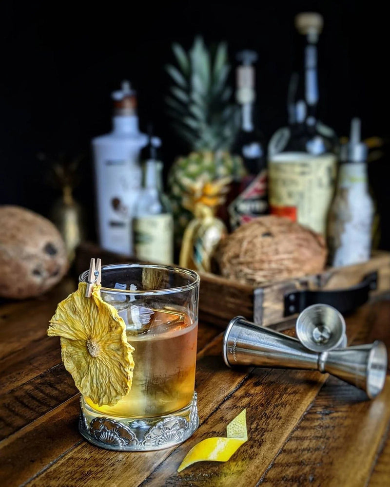 Vagabond House Western Double Old Fashioned Glass