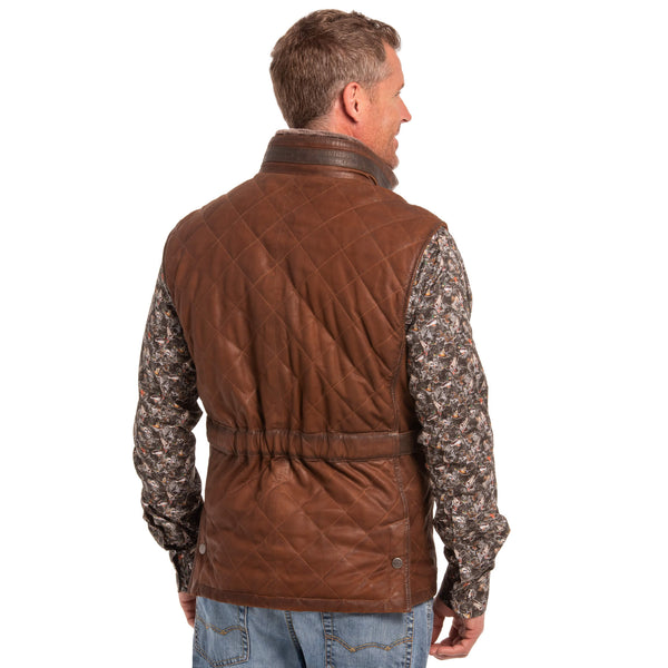 Madison Creek Vail Waxed Suede Leather Vest