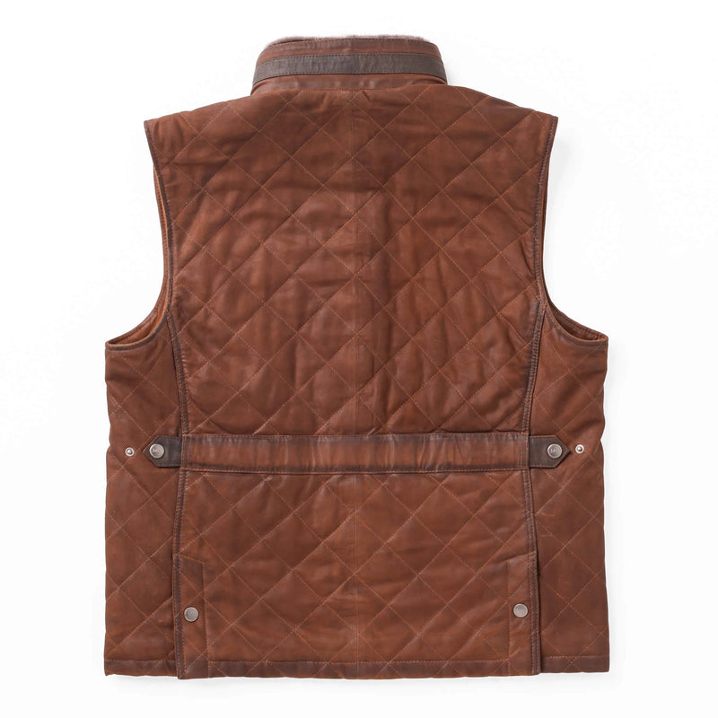 Madison Creek Vail Waxed Suede Leather Vest