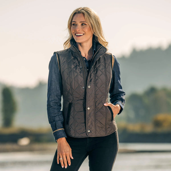 MADISON CREEK VISTA QUILTED VEST