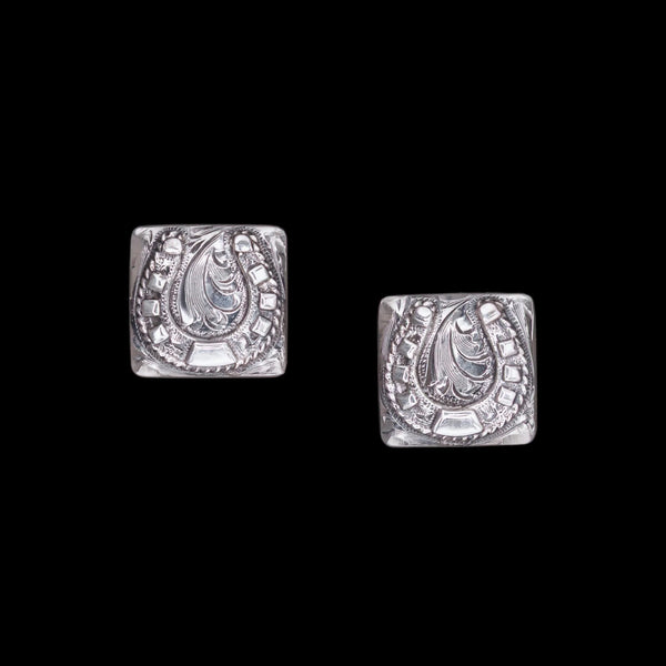 Vogt Square Horseshoe Cuff Links