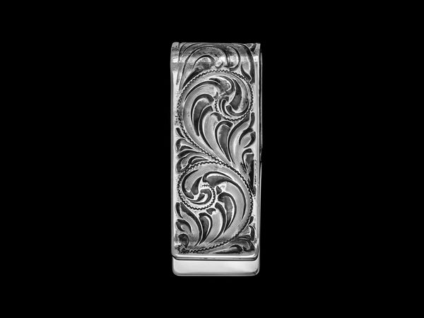 Vogt Engraved Hinged Moneyclip