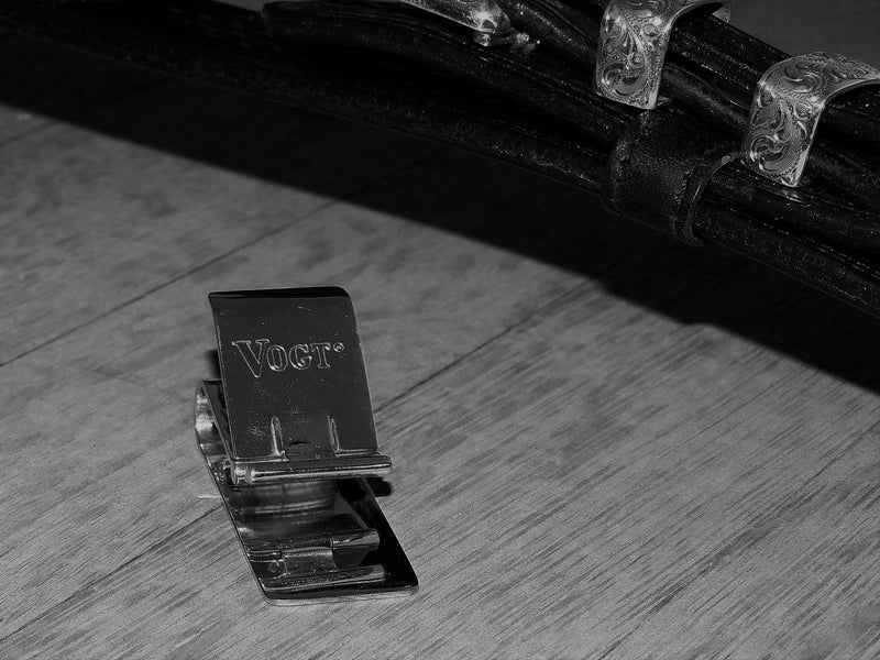 Vogt Engraved Hinged Moneyclip