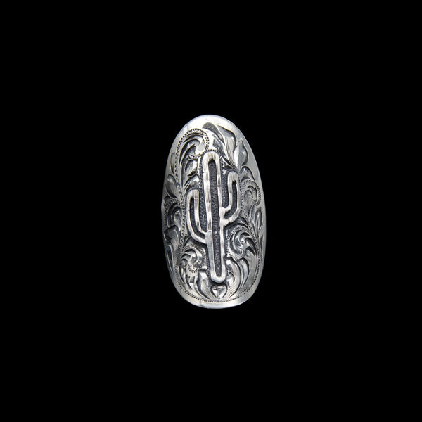 The Saguaro Statement Ring- Size Adjustable 