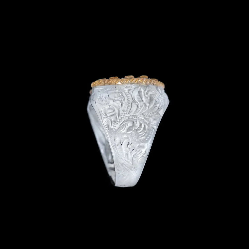 Vogt The Sawyer Gold Ring- Size 12