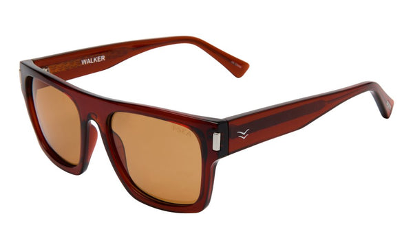 I-SEA WALKER COLA / BROWN POLARIZED LENS