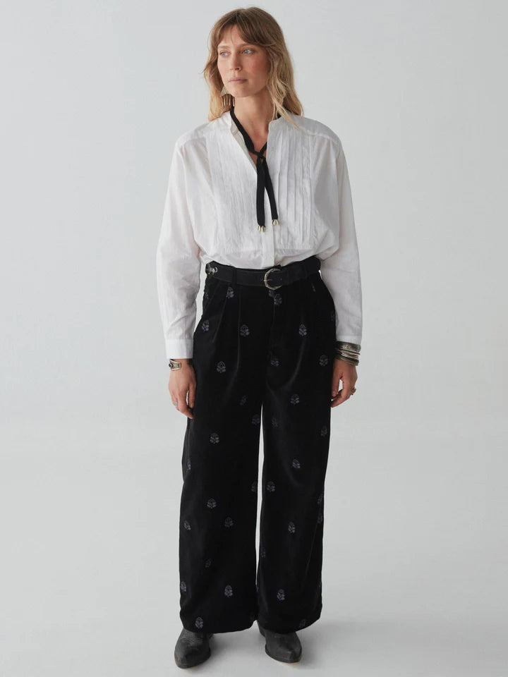 Maison Hotel Yves Blouse - Tuxedo Off White