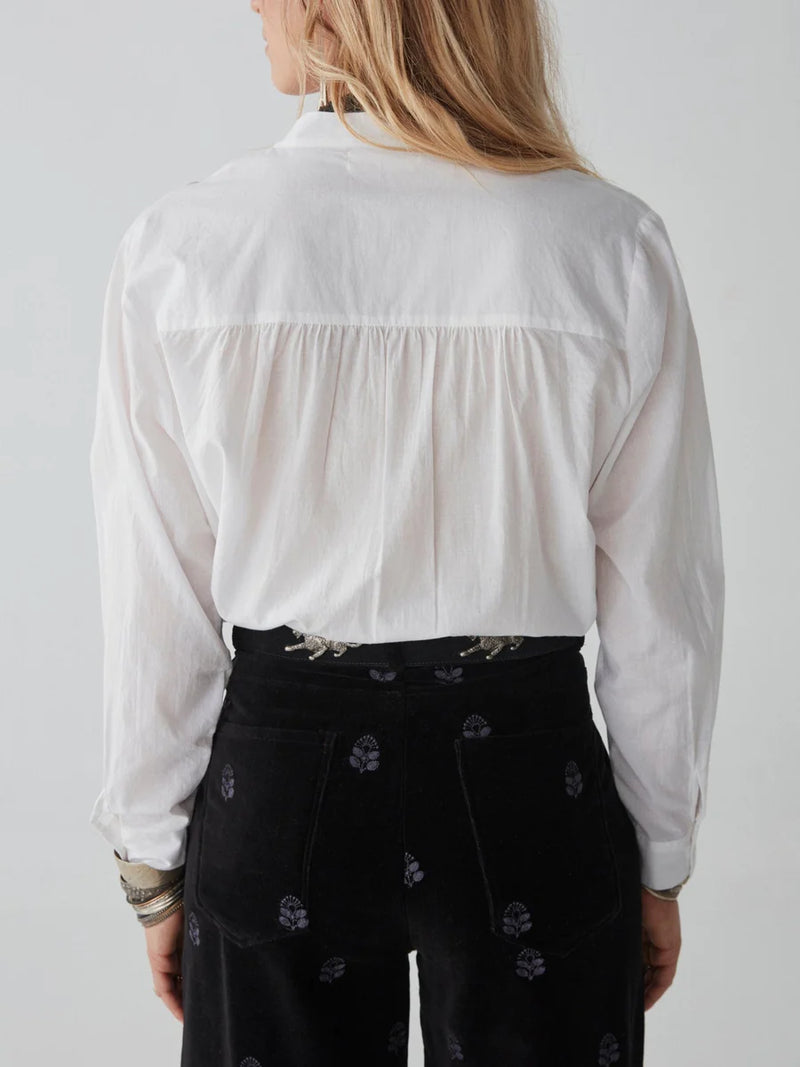 Maison Hotel Yves Blouse - Tuxedo Off White