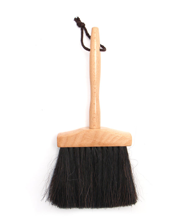 Hat Crown Brush - Black Horsehair