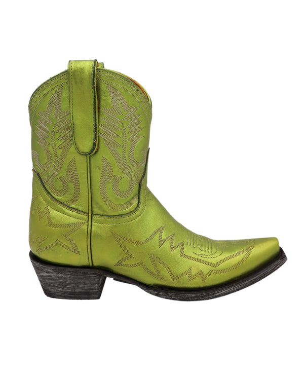 OLD GRINGO WOMEN'S NEVADA LIME GREEN BOOT