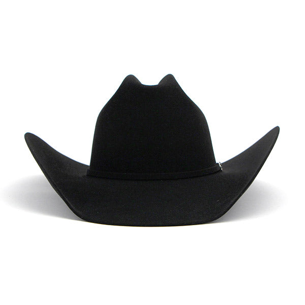black felt cowboy hat