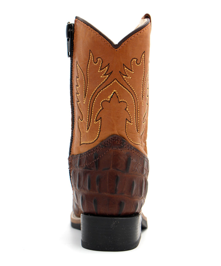 Old West Toddler Gator Print Boot