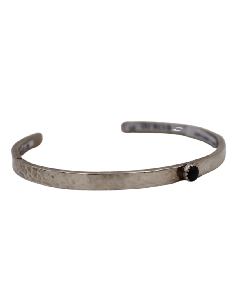 Richard Schmidt Simple Onyx Dot Bracelet