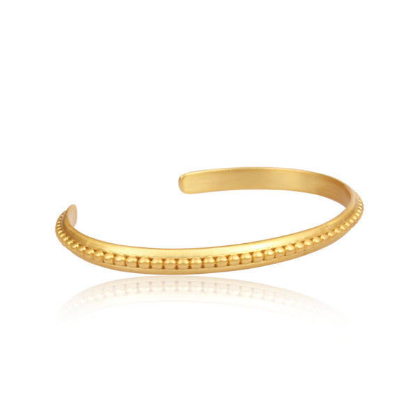 CHRISTINA GREENE STUDDED BANGLE BRACELET