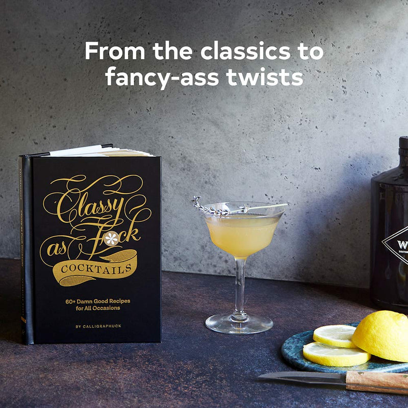 CLASSY AS FUCK COCKTAILS BOOK